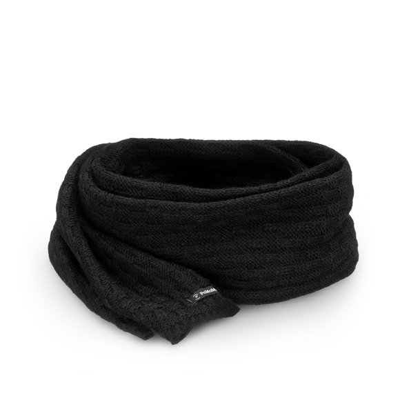 Black women's scarf for winter